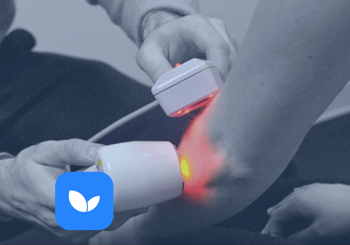 Применение лазера на руке